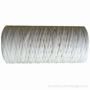 Paper raffia ribbon spool